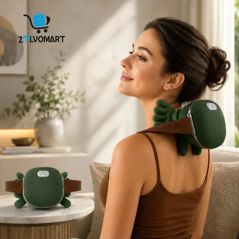 Cordless Neck & Shoulder Kneading Massager, front view